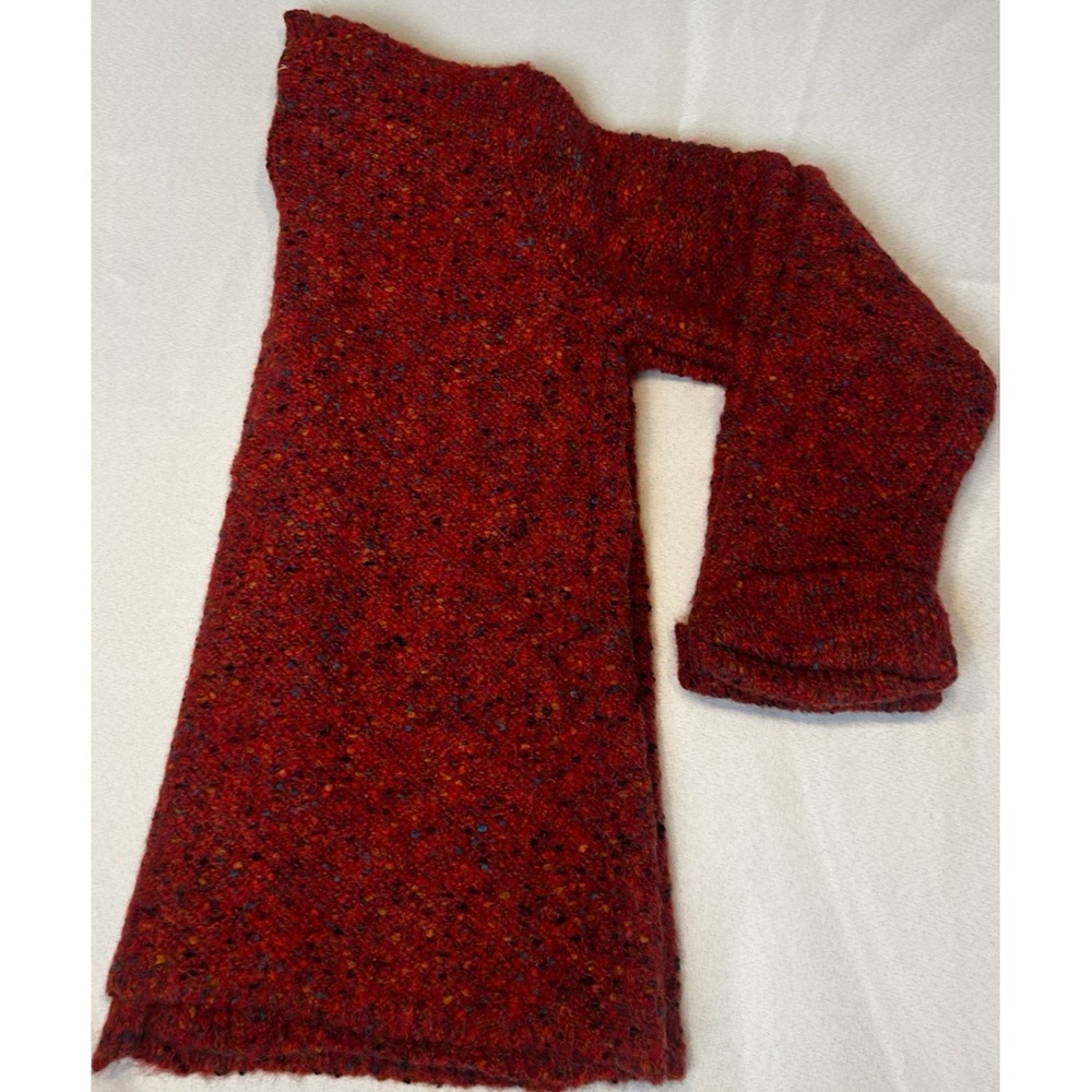 NWT Coldwater Creek Red/Multi 3 Button Sweater‎ size Med Petite - Picture 9 of 10